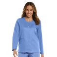 thumbnail image 1 of Maevn MATRIX Women's Round Neck Snap Jacket [XS - 3XL, FREE SHIPPING], 1 of 1