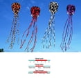 thumbnail image 2 of CHOK 157inch Software Octopus Kite with Long Tail Outdoor Activity Adults Kids Toy, 2 of 4