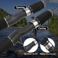 thumbnail image 3 of Graflsoa Carbon Fiber Casting/Spinning Rod, 1.68m/1.8m, 2-Section, 2-7g Lure Weight, Includes Storage Bag, 3 of 7
