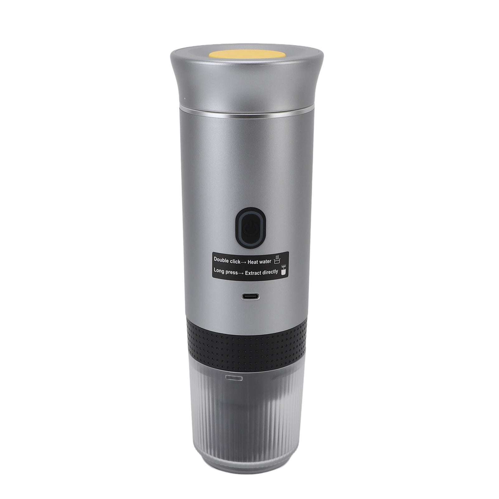 Travel Coffee Machine, Automatic Heating Leakage Proof Portable Electric Coffee Maker  for Hiking
