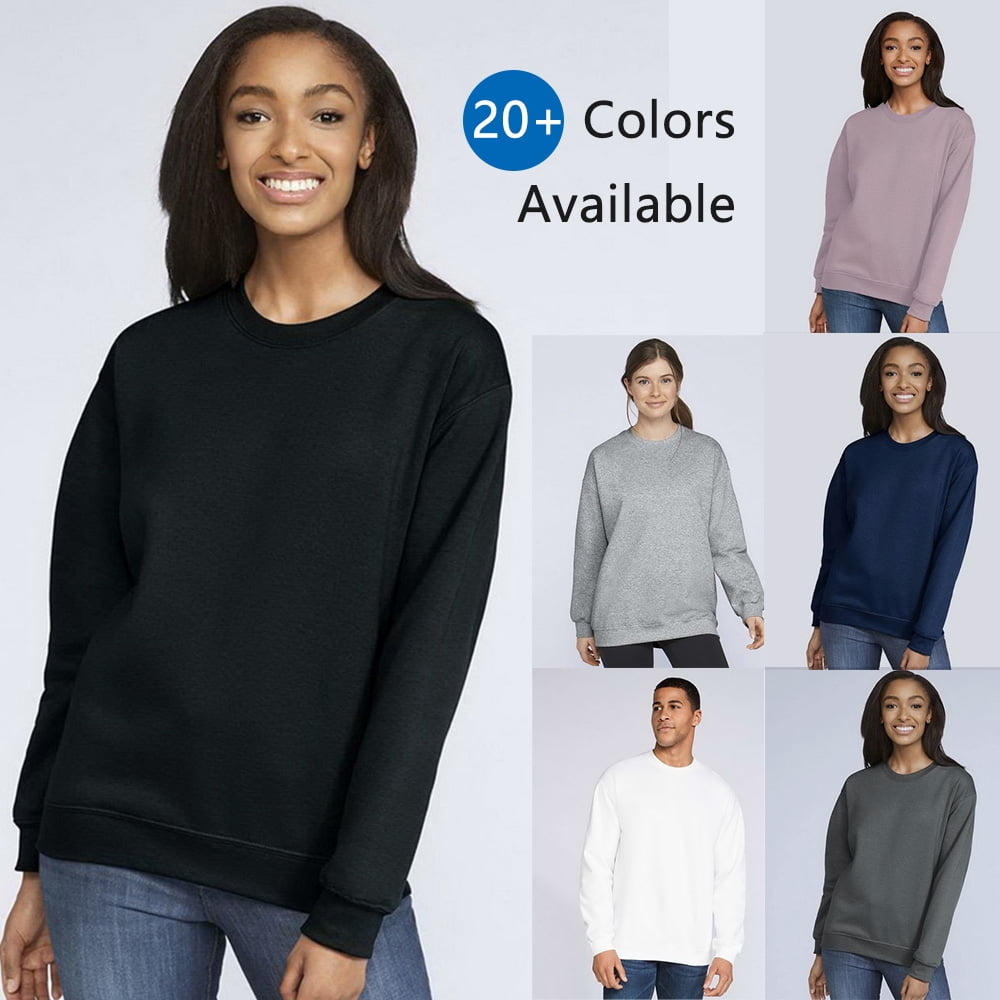 Gildan SF000 Softstyle Crewneck Sweatshirt-Ash Grey-4XL