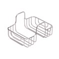 thumbnail image 1 of Stainless Steel Sink Caddy Kitchen Draining Rack Hanging Storage Basket Organizer for Cleaning Cloth Sponge, 1 of 6