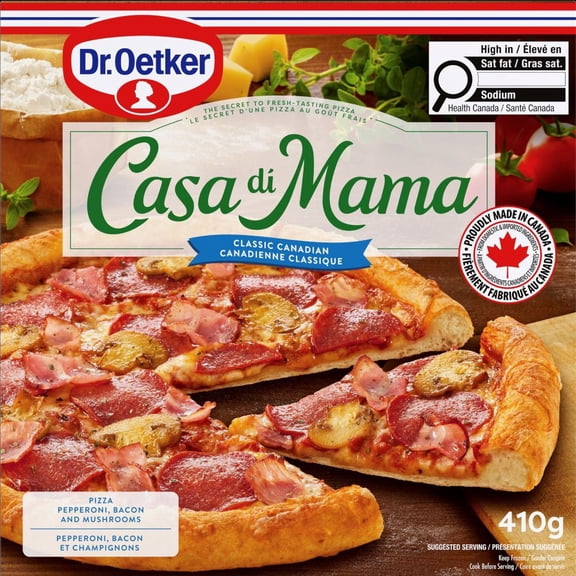 Dr. Oetker Casa di Mama Classic Canadian Pizza, 410 g