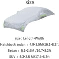 thumbnail image 2 of Car Cover Hail Protection Padded, 2025 Upgraded Hail Protector Car Cover, Durable Snowproof Waterproof Windproof Sun Uv Protection, Hail Cover for SUV/Sedan/Hatchback Sedan (SUV), 2 of 7