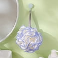 thumbnail image 4 of Lace Edges Bath Double Layer Bath With Hook Multiple Colors Optional Super Soft-friendly Bath Holiday Gift, 4 of 6
