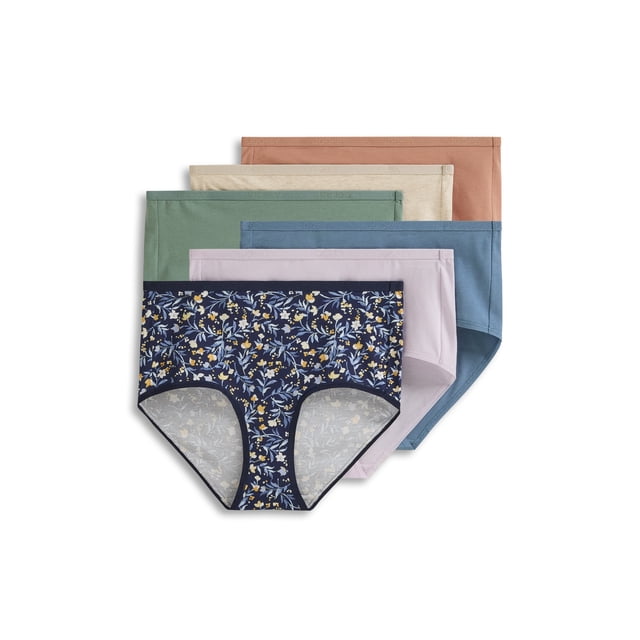 Jockey Culotte Moderne Extensible en Coton Biologique pour Femmes - Lot de 6