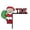 A, variant on Santa Claus Christmas Door Corner Decoration DIY Stitching Home Homes Funny Movie Door Corner Frosted Garland Easter Eggs Decor