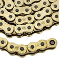 thumbnail image 2 of Niche Chaîne X-Ring Dorée 525 110 Maillons avec Maillons Maîtres pour Moto 519-CDC2414H, 2 of 8