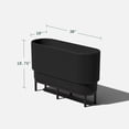 thumbnail image 3 of Veradek Demi Series Raised 30" Long Plastic-Stone Planter, 3 of 8