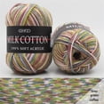 thumbnail image 1 of Meitianfacai Colorful Milk Soft Baby Cotton Wool Yarn, 50g, 1 of 2