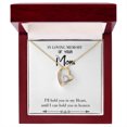 thumbnail image 1 of To Mom Remembrance Message Hold You in Heaven White Forever Necklace w Message Card, 1 of 8