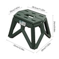 thumbnail image 3 of Boovnll Splicable Folding Stool Household Plastic Portable Stool Fishing Stool, 3 of 6
