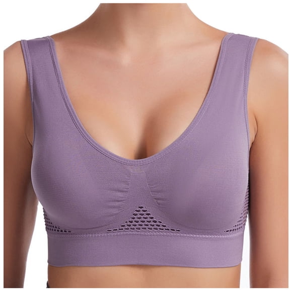 Lolmot Women's Vest Yoga Comfortable Wireless Underwear Sports Bras
