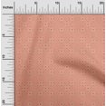 thumbnail image 2 of oneOone Rayon Peach Fabric Asian Block Floral Craft Projects Decor Fabric Printed By The Yard 56 Inch Wide, 2 of 4