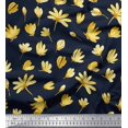 thumbnail image 1 of Soimoi Poly Georgette Fabric Artistic Flower Decor Fabric Printed Yard 42 Inch Wide, 1 of 3