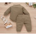 thumbnail image 3 of Toddler Baby Boy Girl Fall Clothes Romper Tops Pants Set Outfit, 3 of 6