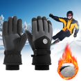 thumbnail image 1 of Winter Gloves Women Men Ski Gloves Thermal Warm Windproof Rainproof Cold Proof Ski Riding Warm Gloves Perfect for Cycling Running Hiking Freezer Work and Daily Activities, 1 of 4