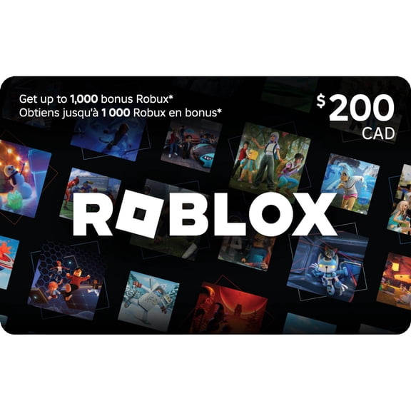 Roblox $200 Digital Gift Card [Includes Free Virtual Item] [Redeem Worldwide]