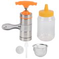 thumbnail image 2 of Portable Honey Extractor With A Honey Storage, Stainless Steel Manual Honey Separator Beekeeping Tool, 2 of 8