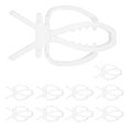 thumbnail image 3 of Cage Holder Clamp, 10PC Safe And Non- Bird Cage Holder Clip  For   For Bird Cage, 3 of 8