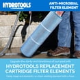 thumbnail image 3 of Swimline HYDROTOOLS Ultra Cartouche de Filtre de Remplacement pour Piscine, 120 Pi2, Bleu, 3 of 7