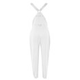 thumbnail image 4 of HBFAGFB Combinaisons pour Femmes Confortables Chaudes Combinaisons Polyvalentes avec Poche Zippée Blanc Taille m, 4 of 5