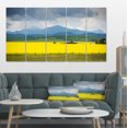 thumbnail image 1 of Maison de ferme dans le champ de canola - Paysage Impression sur toile, 1 of 3
