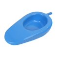 thumbnail image 4 of Large Bed Pan, 10 Degree Slope Reduces Lumbar Support Strong Load Bearing Easy Use Plastic Bedpan with Auxiliary Handle for Hospitals, 4 of 8