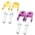 thumbnail image 4 of S SERENABLE 1 Pair Motorcycle Thicken Pad Shock Absorbers For Height Extension - Yellow, as described, 4 of 9
