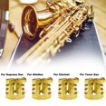 thumbnail image 3 of Lefu Saxophone Bec Pince Reed Clip Soprano Alto Saxophone Clarinette Bec, 3 of 5