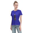 thumbnail image 4 of T-Shirt Basique à Manches Courtes pour Femmes une Pièce Trafalgar, 4 of 6
