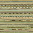 thumbnail image 1 of Ahgly Company Indoor Square Abstract Avocado Green Abstract Area Rugs, 5' Square, 1 of 6