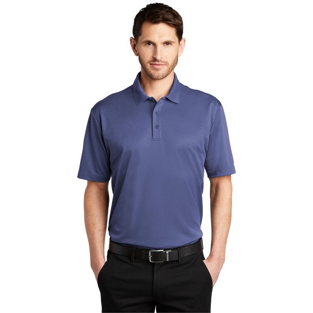 Port Authority Polo Performance en Soie Chinée pour Hommes - K542