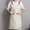 White, variant on Waterproof Oil Proof Kitchen Apron, Xinsrenus Dirt Resistant Washable PVC Apron for Cooking Baking, Adjustable H-Shape Neck Apron with Phone Pocket for Kitchen Restaurant, Blue