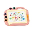 thumbnail image 1 of Pink Magnetic Writing Station Drawing Pad, Tilting Stand Educational Creative Expression Toy, For Kids Art Activity, 1 of 8