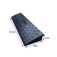 thumbnail image 2 of 3.7 Inches Loading Rubber Curb Ramp Dock Road Curb Car Ramps 10T(22000lbs), 2 of 14