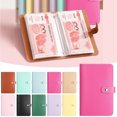 thumbnail image 1 of Sentmoon Women Purses Purse for Women A6 Commemorative Banknote Storage Book Cash Saving Book Coin Clipper Money Album Large Capacity Accounting Book, 1 of 6