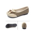 thumbnail image 4 of Innerwin Ladies Flats Slip On Loafers Bow Tie Anti-Slip Pumps Round Toe Wedding Coffee 6, 4 of 7