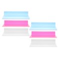 thumbnail image 1 of Minkissy 6Pcs Shoe Display Shelves Wall Shoe Storage Transparent PS Material for Retail Stores, 1 of 8