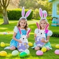 thumbnail image 1 of Aufmer 2 Pcs Easter Inflatable Egg Decor, Colorful Courtyard Decoration for Holiday Festivities, Perfect Easter Toy and Party Supply, 1 of 6