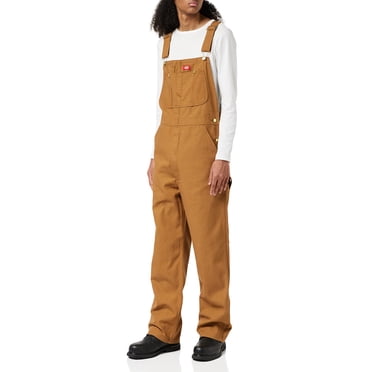 Dickies Salopette à Bavette Grande pour Homme, Bleu, 46x32