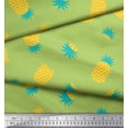 thumbnail image 2 of Soimoi Tissu Popeline de Coton Pin Fruits Tissu Imprimé 1 Yard 56 Inch Wide, 2 of 3