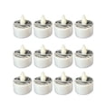 thumbnail image 2 of Halloween Candle Lanterns Set of 12 - Flameless LED Tea Lights with Timer for Pumpkin Ghost Decorations, 2 of 6