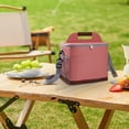 thumbnail image 5 of Great Value, Mochila térmica PENDANEMSK con capacidad para 30 latas,ideal para picnic|Oxford cloth,Pink,PENDANEM, 5 of 5