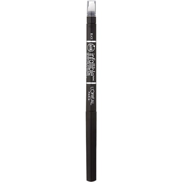 L'Oreal Paris Infallible Original Eyeliner, Mechanical Pencil Eyeliner with Built In Smudger, Black