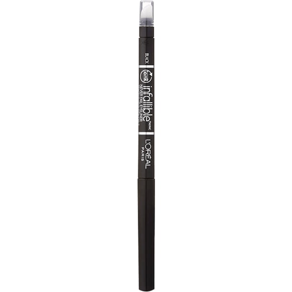 L'Oreal Paris Infallible Original Eyeliner, Mechanical Pencil Eyeliner with Built In Smudger, Black