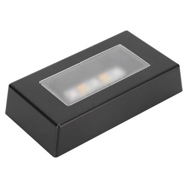 Stand Léger, Base d'Affichage LED Colorée, pour Bijoux de Figurines en Verre Maison