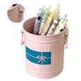 thumbnail image 4 of Pencil Desk Holder, Cute Durable Metal Pen Holder Large Capacity  for Study Pink,Green,White,Red, 4 of 8