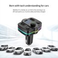 thumbnail image 3 of PEONAVET A Fm A Fm Car MP3 Player FM Transmitter PD18W Fast Charging Car Bluetooth Hands- AUX Play Car Charging, 3 of 9