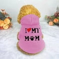 thumbnail image 4 of LSLJS Dogs Sweatshirt Pet Supplies Dog Clothes Fleece Cloth Mommy Pet Sweater Teddy Clothes Spring Fall Winter, Polyester Pet Sweatshirt, 4 of 6